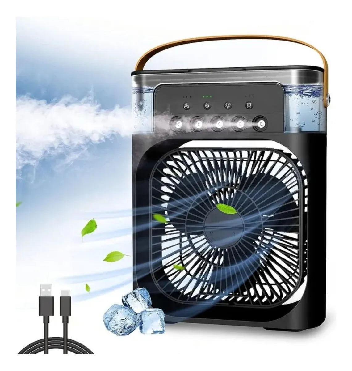 Aire Acondicionado Portátil Ultra Potente – ¡Tu oasis de frescura al alcance de un botón!