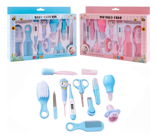 Kit de Cuidado y Aseo para Bebé – 10 Piezas Esenciales 💖👶