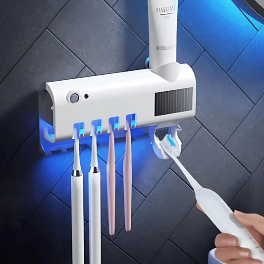 Dispensador Crema Dental Esterilizador